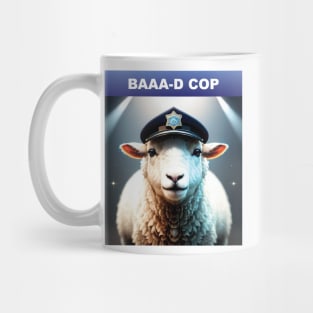 Just a Sheep Baaa-d cop 3 Mug